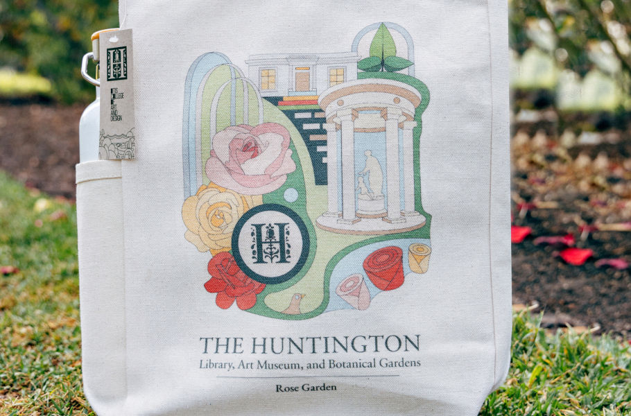 Huntington Library tote bag