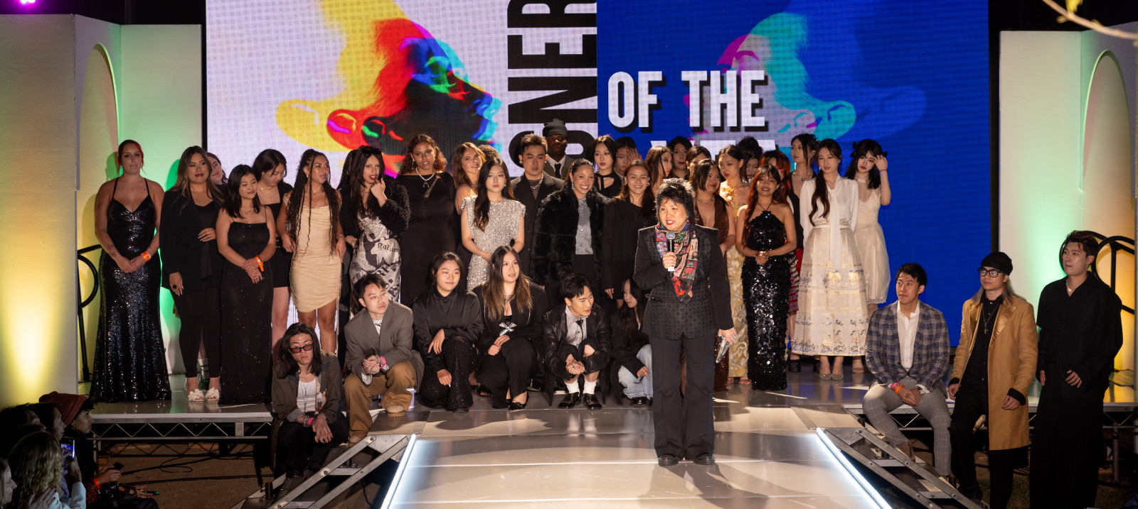 Jill Zeleznik, Chair of Fashion Design at the 2024 Annual Fashion Show